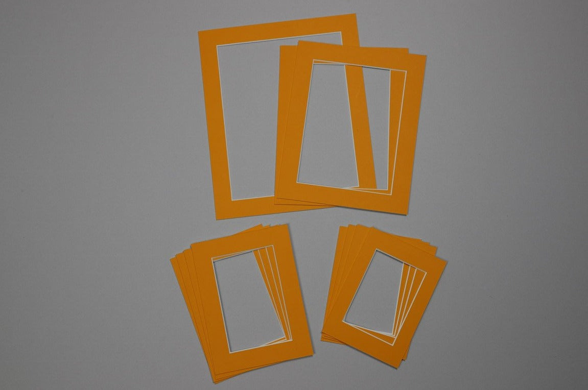 Trade Pack - Yellow Various Sizes 12x10, 10x8, 8x6, 7x5 - Pack of 11