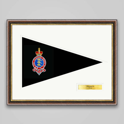 278 (lowland) Battery Royal Artillery Embroidered Pennant Presentation