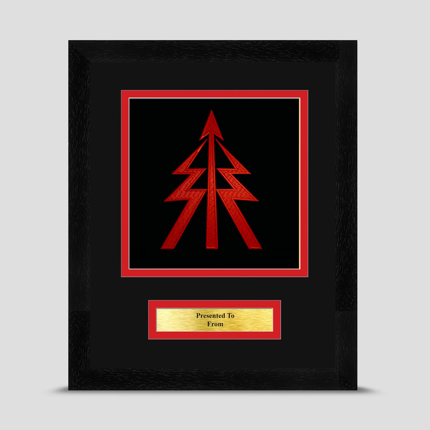 RECCE Platoon Framed Military Embroidery Presentation