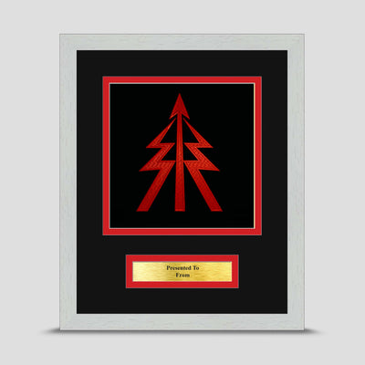 RECCE Platoon Framed Military Embroidery Presentation