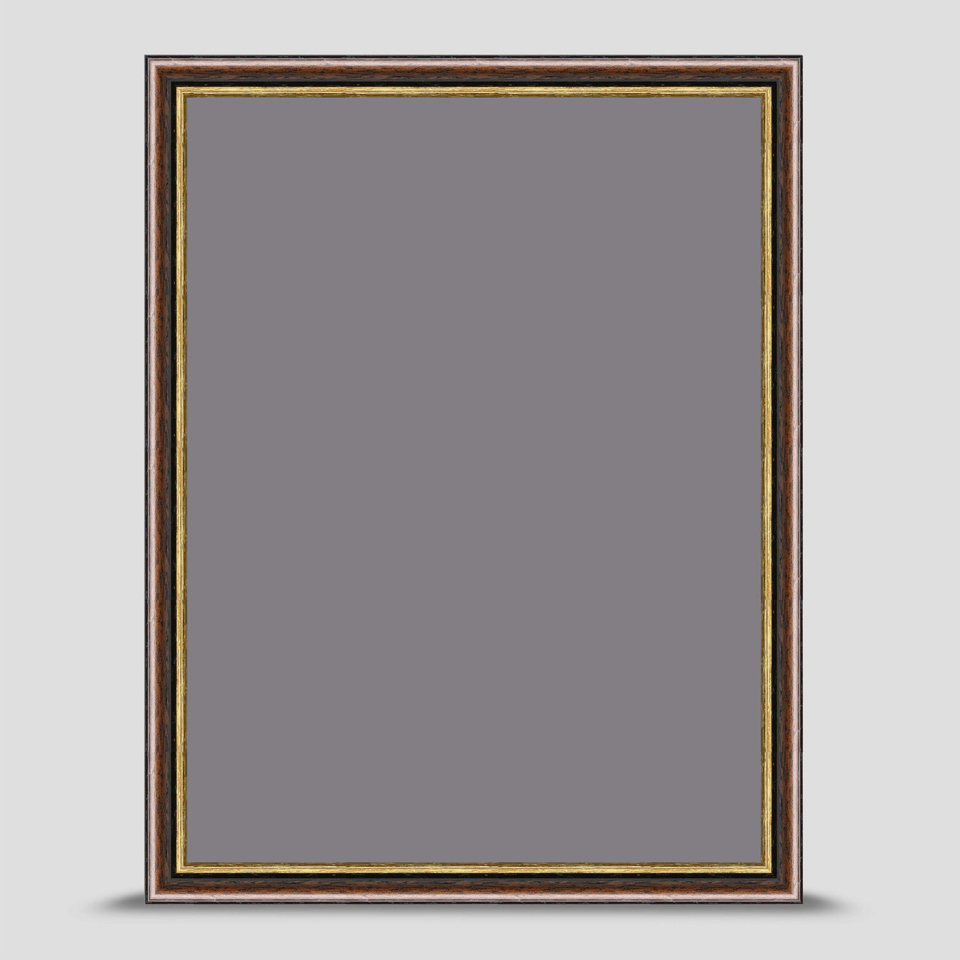 A4 Certificate and Document Brown & Gold Photo Frame