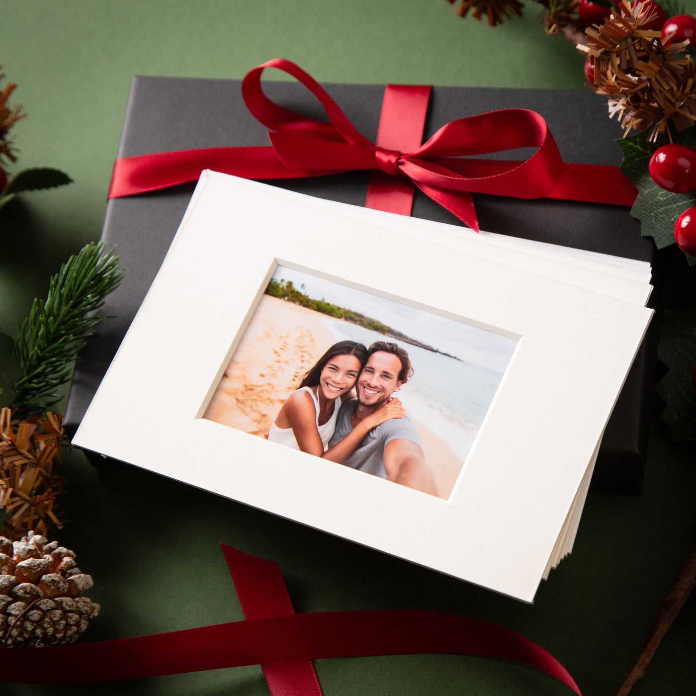 Photo Memory Box with 5 Photographs