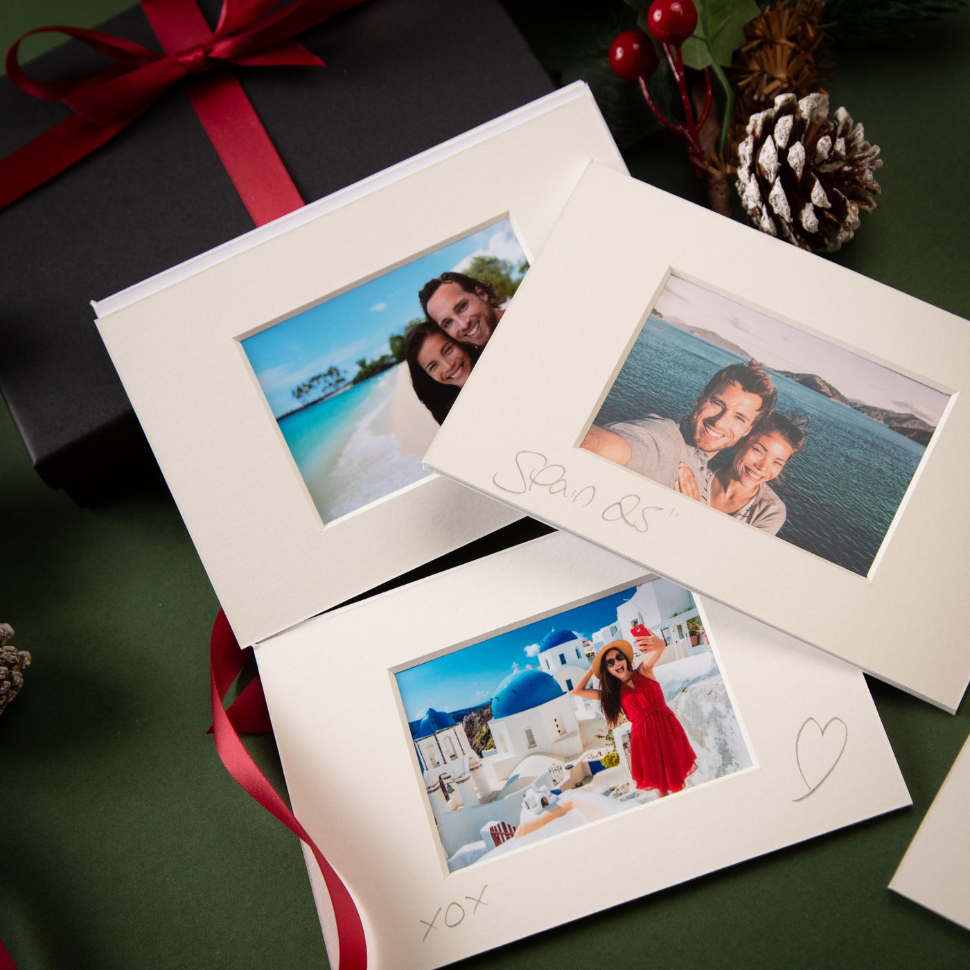 Photo Memory Box with 5 Photographs