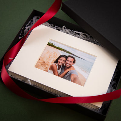 Photo Memory Box with 5 Photographs