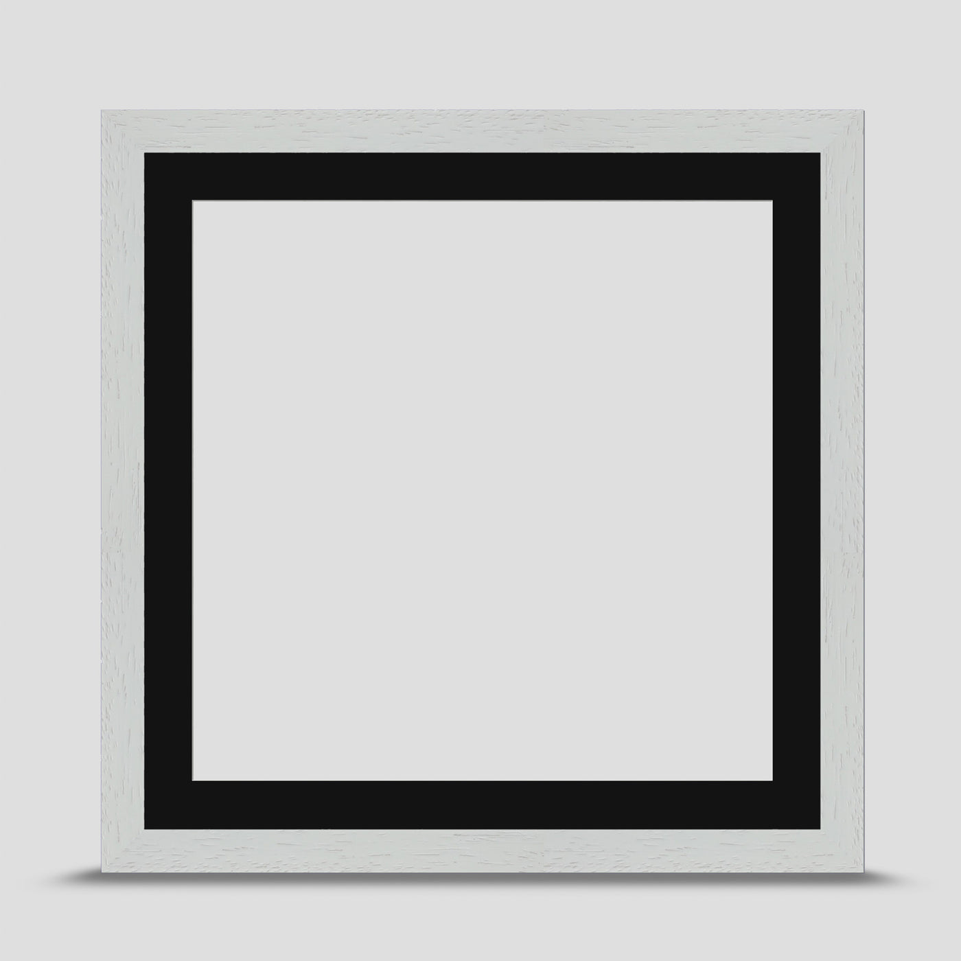 10x10 Classic White Picture Frame with a 8x8 Mount