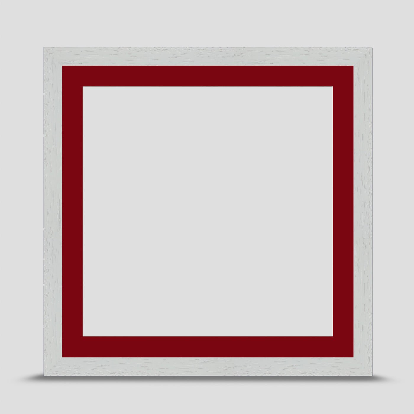 10x10 Classic White Picture Frame with a 8x8 Mount