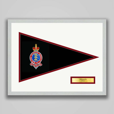 278 (lowland) Battery Royal Artillery Embroidered Pennant Presentation
