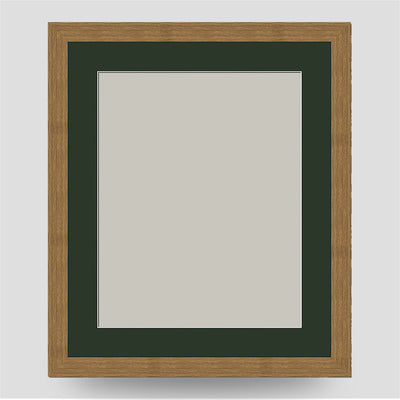 12x10 Classic Oak Style Frame with 10x8 Mount