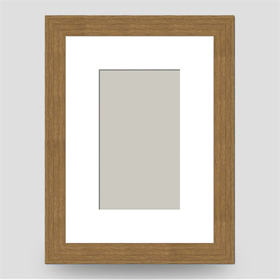 7x5 Classic Oak Style Frame with 5x3 Mount