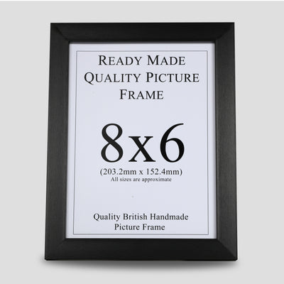 8x6 Black Picture Frame