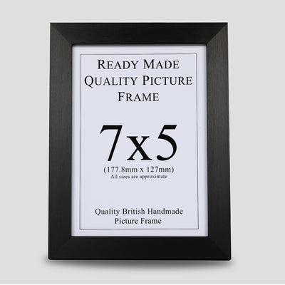 7x5 Black Picture Frame