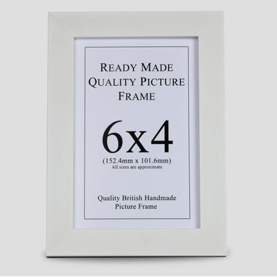 6x4 White Picture Frame