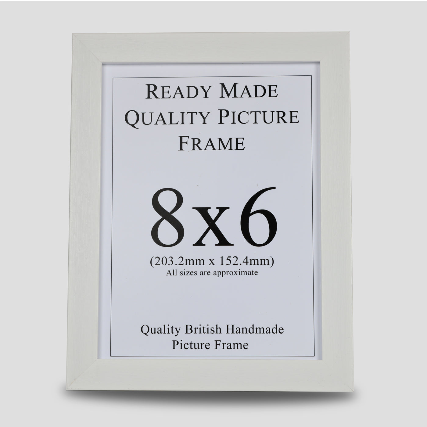 8x6 White Picture Frame