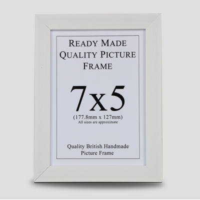 7x5 White Picture Frame