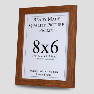 8x6 Oak Style Picture Frame