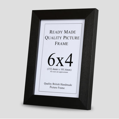 6x4 Black Picture Frame