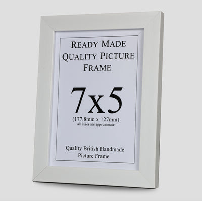7x5 White Picture Frame