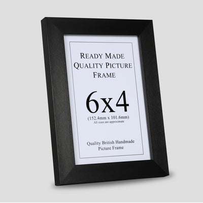 6x4 Black Picture Frame