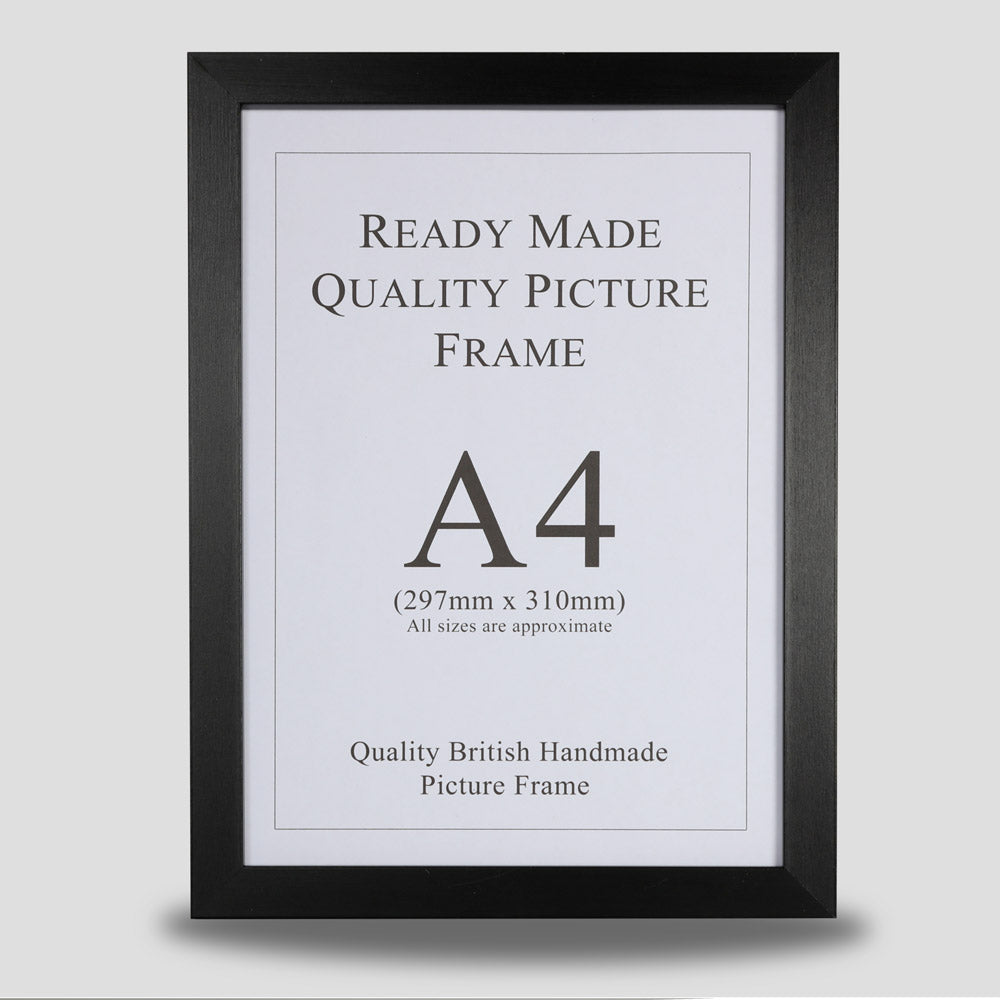 A4 Black Picture Frame