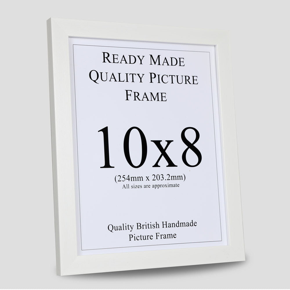 10x8 White Picture Frame