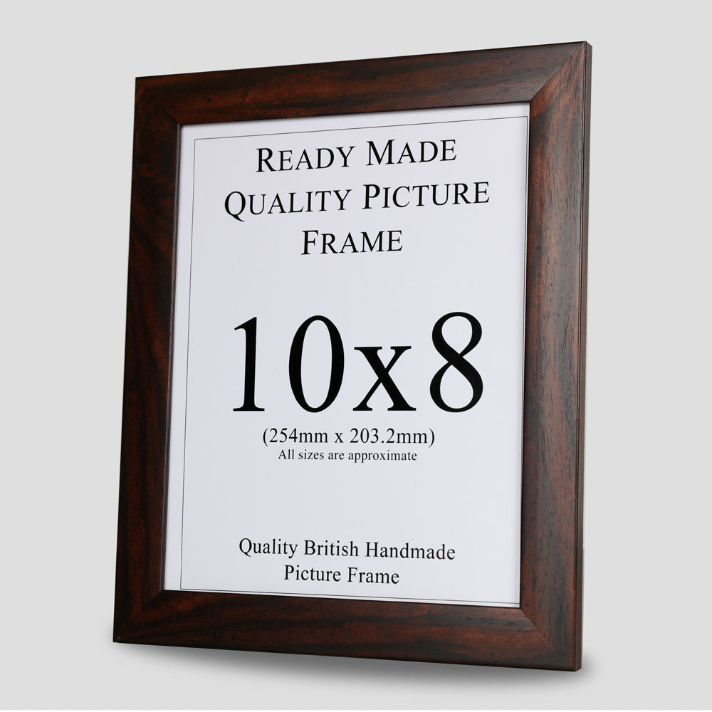 10x8 Walnut Style Picture Frame