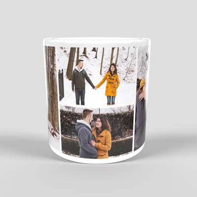 Personalised Photo Mug with 4 Pictures