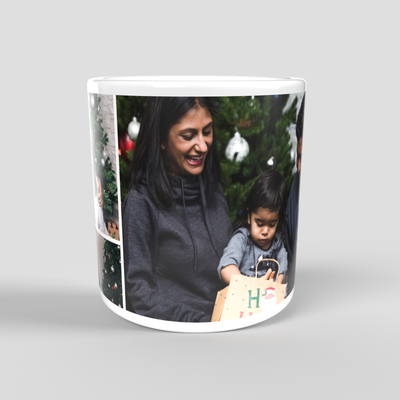 Personalised Photo Montage Mug with 3 Pictures