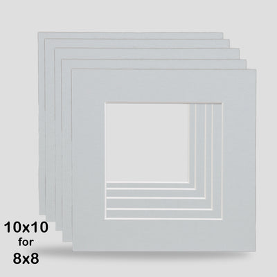 10x10 Picture Frame Mounts for 8x8 Photo