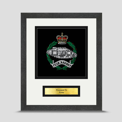 Royal Tank Regiment Framed Military Embroidery Presentation RTR