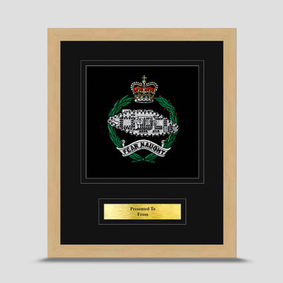 Royal Tank Regiment Framed Military Embroidery Presentation RTR