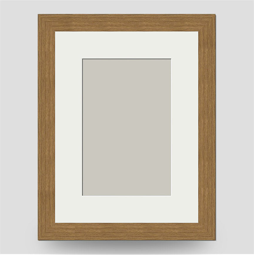 8x6 Classic Oak Style Frame with 6x4 Mount