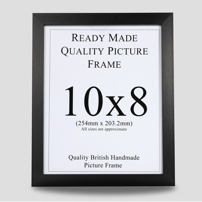 10x8 Black Picture Frame